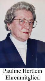 Pauline Hertlein Ehrenmitglied